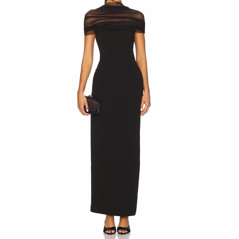 Lola Dress in Blacn